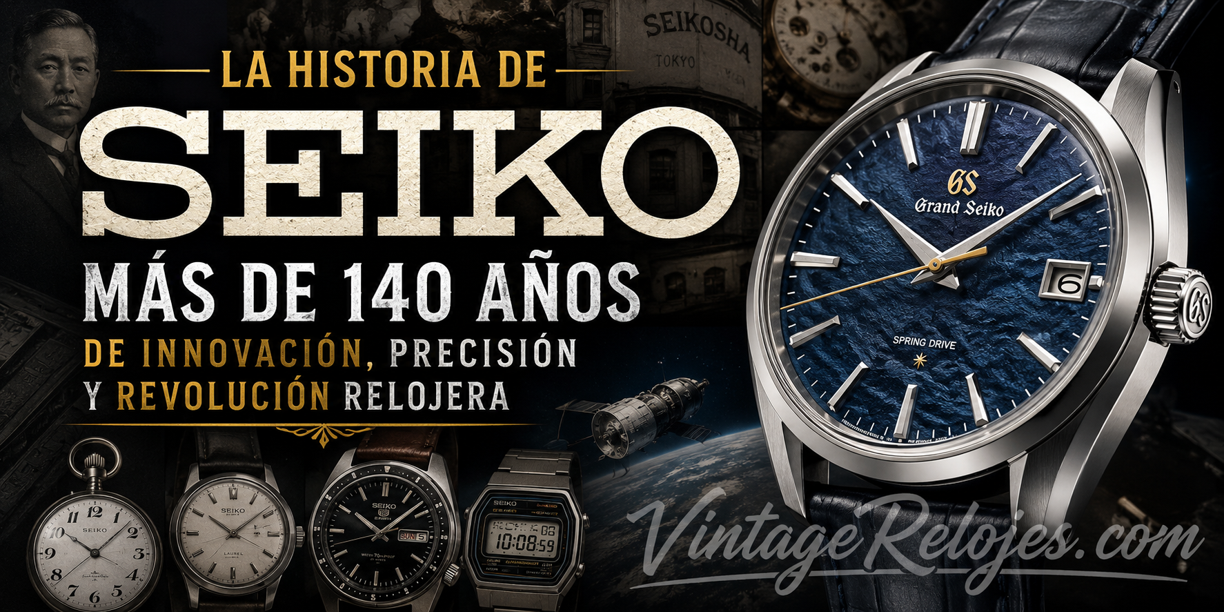 La historia de Seiko: Precisión japonesa, innovación silenciosa y la revolución mundial de la relojería