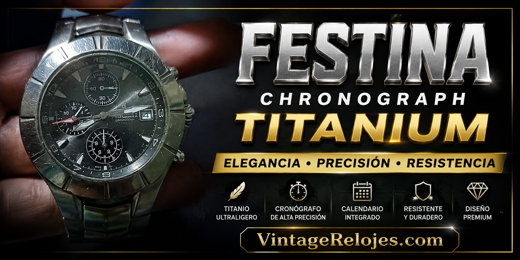 Festina Chronograph Titanium